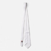 Smooth Fox Terrier Santa Paws Krawatte (Rückseite)