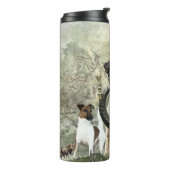 Smooth Fox Terrier Thermosbecher (Nach links gedreht)
