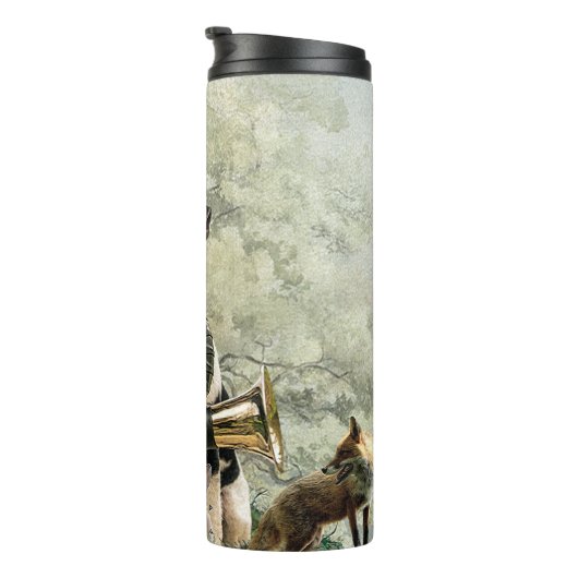 Smooth Fox Terrier Thermosbecher (Nach rechts gedreht)