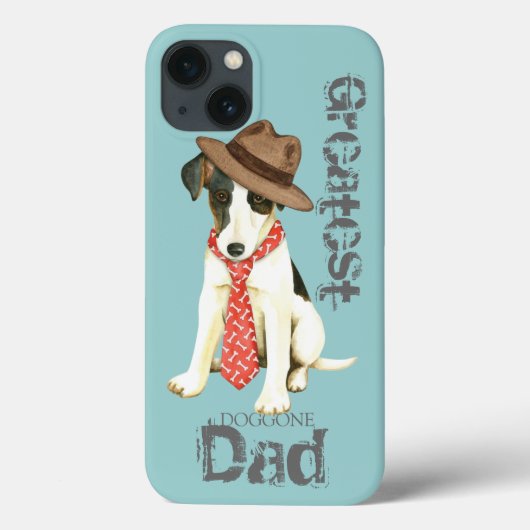 Smooth Fox Terrier Vater Case-Mate iPhone Hülle (Rückseite)