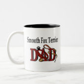 Smooth Fox Terrier Vater Tasse (Links)