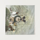 Smooth Fox Terrier Wandteppich (Vorderseite (Horizontal))