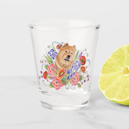 SMOOTH GARDEN PATH Chow Shot Glas (Vorderseite)