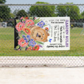 SMOOTH GARDEN PATH Wählen Sie Gartenbanner 3'x5' Banner (Insitu)