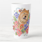 SMOOTH GARDEN PFAD glatter, latte Tasse (Vorderseite)