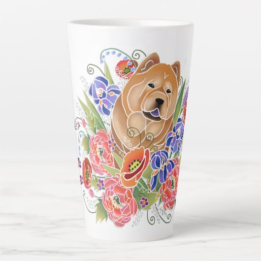 SMOOTH GARDEN PFAD glatter, latte Tasse (Vorderseite)