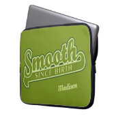 SMOOTH individuelle Name Notebook-Ärmel Laptopschutzhülle (Vorderseite Links)