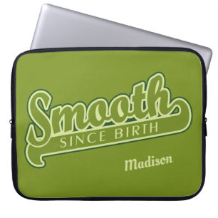 SMOOTH individuelle Name Notebook-Ärmel Laptopschutzhülle