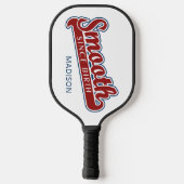SMOOTH individuelle Name Pickleball Paddel Schläger (Rückseite)