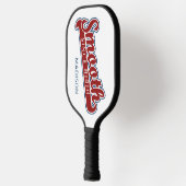 SMOOTH individuelle Name Pickleball Paddel Schläger (Links)