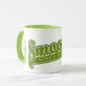 SMOOTH-individuelle Name-Tasse Tasse (Vorderseite Links)