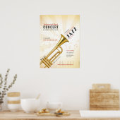 Smooth Jazz-/Musikveranstaltung Poster (Küche)