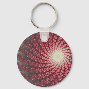 Smooth Red Whirlpool2 Keychain Schlüsselanhänger