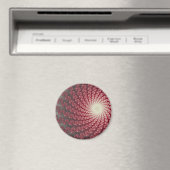 Smooth Red Whirlpool2 Magnet (In Situ (Geschirrspüler))