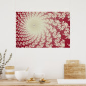 Smooth Red Whirlpool Poster (Küche)