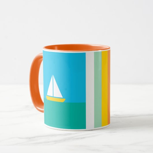Smooth Sailin Coffee Mug Tasse (Vorderseite Links)