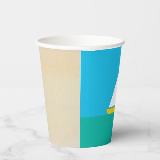 Smooth Sailin Paper Party Cup Pappbecher (Rechts)