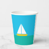 Smooth Sailin Paper Party Cup Pappbecher (Vorderseite)