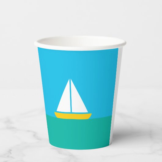 Smooth Sailin Paper Party Cup Pappbecher (Vorderseite)