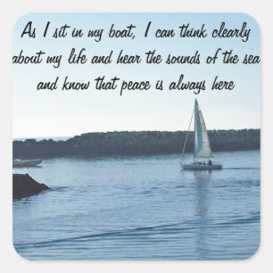 Smooth Sailing Custom Message Stickers