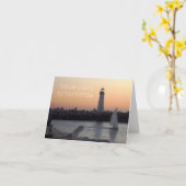 Smooth Sailing Landschaftlich zum Geburtstag Karte (Gelbe Blume)