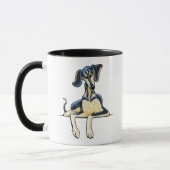 Smooth Saluki Emil Tasse (Links)
