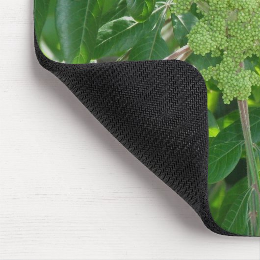 Smooth Sumac Blume Mousepad (Ecke)