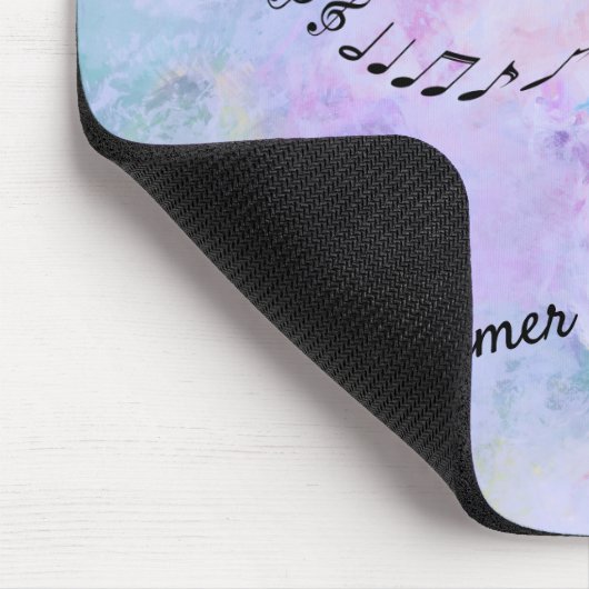 Smooth Summer Night Jazz Abstrakt Lavendel Mousepad (Ecke)