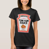 Smooth Yum Yum Sauce Condiment Costume Matching  T-Shirt (Vorderseite)