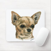 Smoothcoat Chihuahua Mousepad (Mit Mouse)