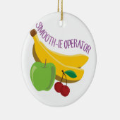 Smoothie-Betreiber Keramik Ornament (Rechts)