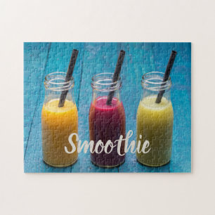 Smoothie Saft trinken Mango Orange Kiwi Geschenk Puzzle