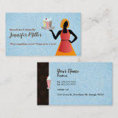 Smoothie-Saft-Visitenkarten Visitenkarte (Vorne/Hinten)