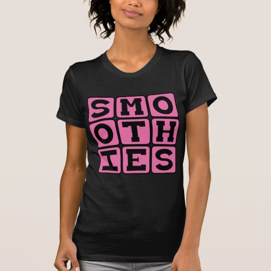 Smoothies, gesunde Frucht-Getränke T-Shirt (Vorderseite)