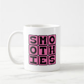 Smoothies, gesunde Fruchtsäfte Kaffeetasse (Links)