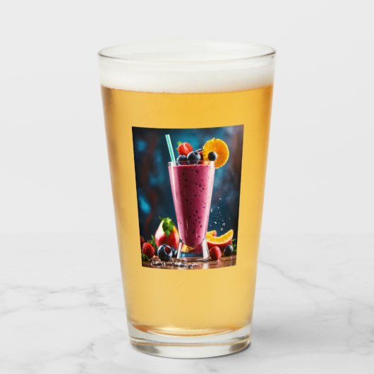 Smoothies Glas (Vorne (Gefüllt))