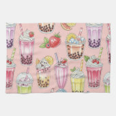 Smoothies und Lemonade von Natasha Us Geschirrtuch (Horizontal)