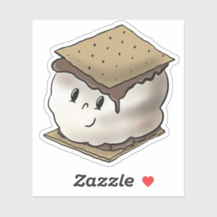 S'more Aufkleber