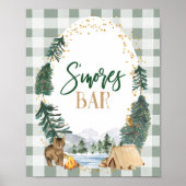 S'more Bar Party-Zeichen Poster (Vorne)