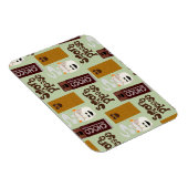 Smore Bitte schlüpfen Sie mehr Ingredients Pattern Magnet (Rechte Seite)