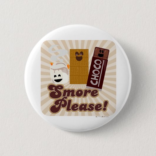 Smore bitte Sprichwort! Button (Vorderseite)