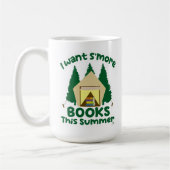 Smore Books Summer Funny Reading Slogan Kaffeetasse (Links)