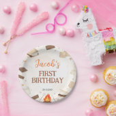 S'more Campfire Birthday Party Paper Plates Pappteller (Party)