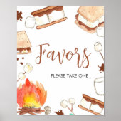 S'more Camping Baby Duwer Favoriten Poster (Vorne)