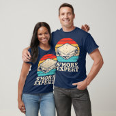 Smore Expert Retro 70s Distressed Camping T-Shirt (Unisex)