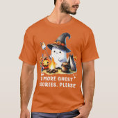 Smore Ghost Stories Bitte Camping Halloween T-Shirt (Vorderseite)