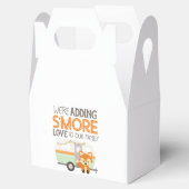 Smore Liebe RV Camper Baby Dusche Fühlboxen Geschenkschachtel (Geöffnet)