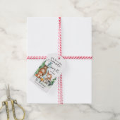 S'more Love Waldthema Geschenkanhänger (Mit Garn)