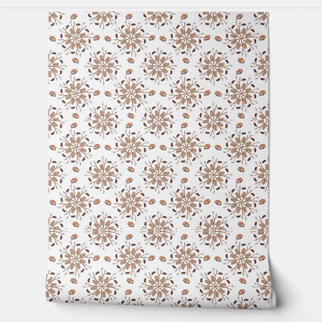 S'more Mandala Wallpaper Tapete (Abrollen)