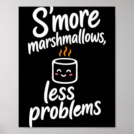 S'more-Marshmallow  Poster (Vorne)